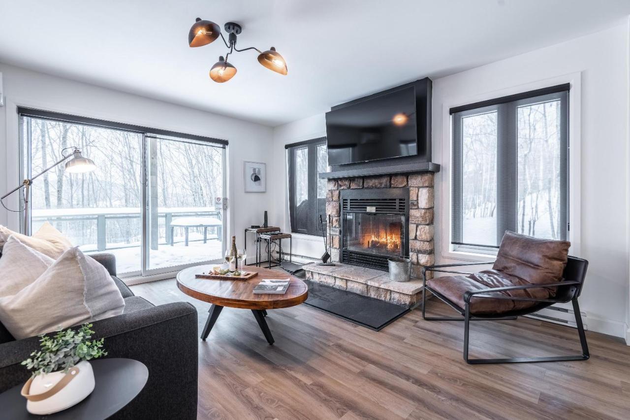 L'Erabliere Tremblant Ski Inout Condo W 2Bdrs Mont-Tremblant Exteriör bild